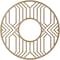Ekena Millwork Empire Wood Fretwork Pierced Ceiling Medallion, Birch, 16"OD x 5 7/8"ID x 1/4"T CMWP16X16X0250EPBI - alternate 4